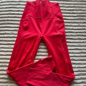 All in Motion Women's Vibrant Red Leggings